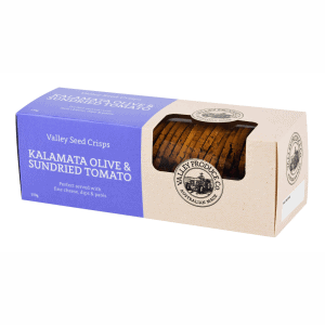 VPC Valley Seed Crisps Kalamata Olives & Sun-dried Tomato 150g