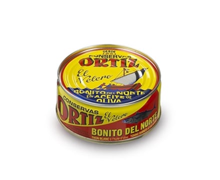 Ortiz Bonito White Tuna Fillets in Olive Oil 63g