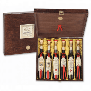 Leonardi Dark Balsamic Condiments Elite Wood Collection 6x100ml