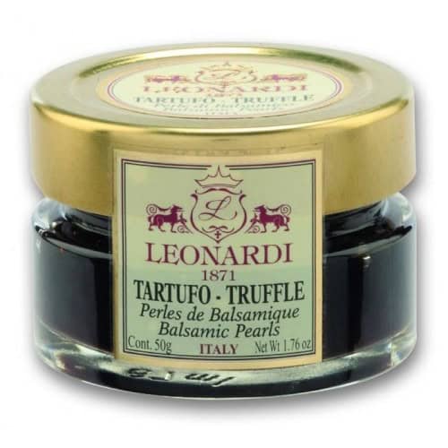Leonardi Dark Balsamic Pearls Truffle 50g