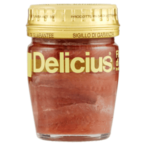 Delicius Anchovy Fillets in Olive Oil Jar 58g
