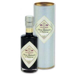 Leonardi Balsamic Vinegar of Modena IGP 10 Years - Silver Cylinder 250mL