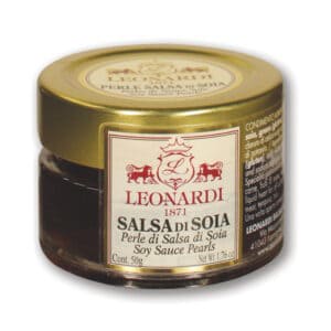 Leonardi Dark Balsamic Pearls Soy 50g