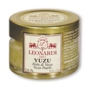 Leonardi White Balsamic Pearls Yuzu 50g