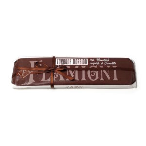 Flamigni Crunchy Nougat with Almonds Covered With Chocolate 250g
