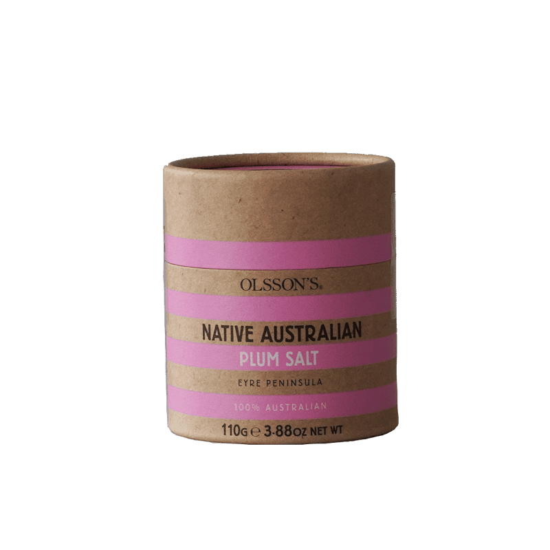Olssons Native Australian Plum Sea Salt Flakes 110g