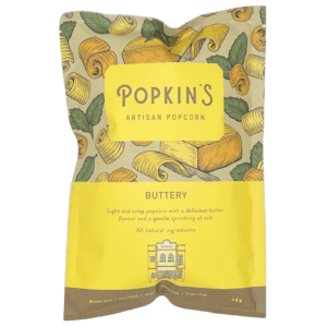 Popkin's Artisan Buttery Popcorn 28g