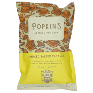 Popkin's Artisan Smoked Salted Caramel Popcorn 112g