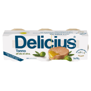 Delicius Yellow Fin Tuna in Olive Oil 3x70g