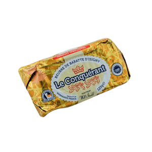 Will Studd Le Conquérant Cultured French Salted Butter AOP 125g Adelaide Metro Only